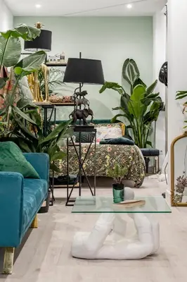 Zona de estar de Casa Sana Corazón - Barrio Salamanca