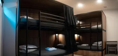 Cama o camas de una habitación en Only for Women Hostel Madrid-Sol