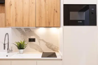 Una cocina o zona de cocina en Malasaña Apartment, Apartamento central y acogedor