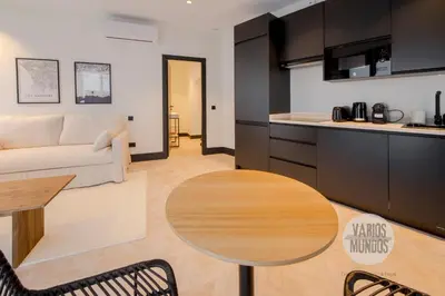 Una cocina o zona de cocina en Desconexión total para 2, ven a Duque de Rivas 8 E3