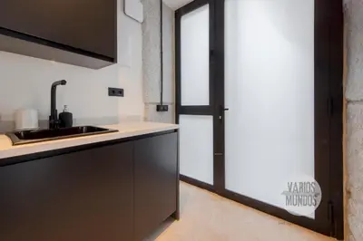 Una cocina o zona de cocina en Desconexión total para 2, ven a Duque de Rivas 8 E3