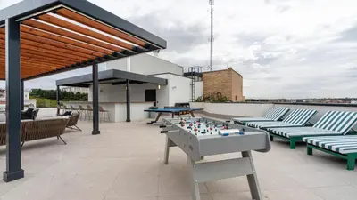 Un balcón o terraza de Hotel Nido Príncipe Pío