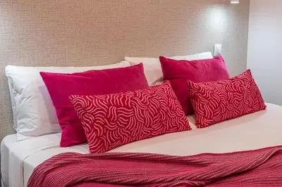 Cama o camas de una habitación en Waou Sol IX - Alquiler Corta Duración