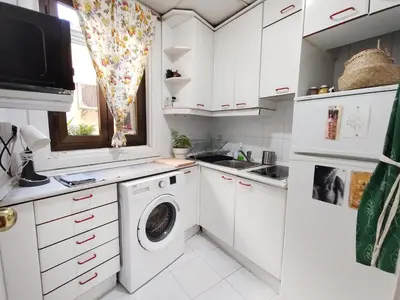 Una cocina o zona de cocina en Apartamento