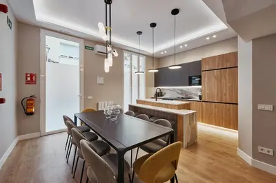 Una cocina o zona de cocina en Fuencarral Living 5BR 7BH