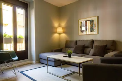 Zona de estar de Arenal Suites Puerta del Sol