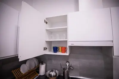Una cocina o zona de cocina en Apartamento Gran Via
