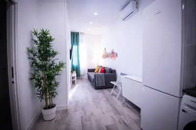 Una cocina o zona de cocina en Apartamento Gran Via
