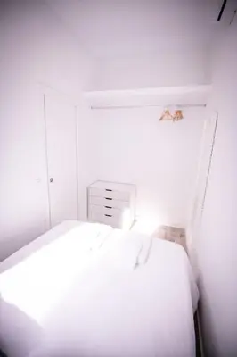 Cama o camas de una habitación en Apartamento Gran Via