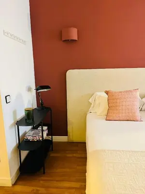 Cama o camas de una habitación en AparthotelTribunal