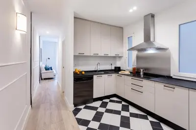 Una cocina o zona de cocina en MENINA - Apartamento con Despacho en Velázquez, Salamanca, Madrid