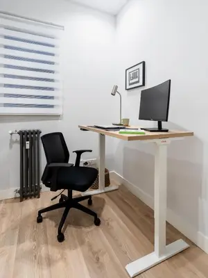 Una televisión o centro de entretenimiento en MENINA - Apartamento con Despacho en Velázquez, Salamanca, Madrid
