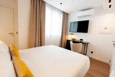 Cama o camas de una habitación en BYPILLOW Callao