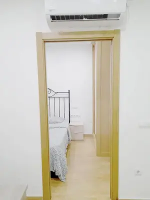 Cama o camas de una habitación en BM9 Piso 1 dormitorio Quevedo WIFI