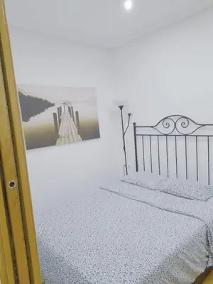 Cama o camas de una habitación en BM9 Piso 1 dormitorio Quevedo WIFI