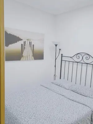 Cama o camas de una habitación en BM9 Piso 1 dormitorio Quevedo WIFI