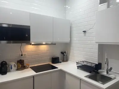 Una cocina o zona de cocina en Apartamento Río Manzanares 10 - Zona Matadero