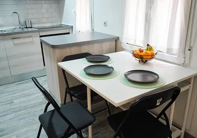 Una cocina o zona de cocina en Apartamento 'Ronda de Toledo'
