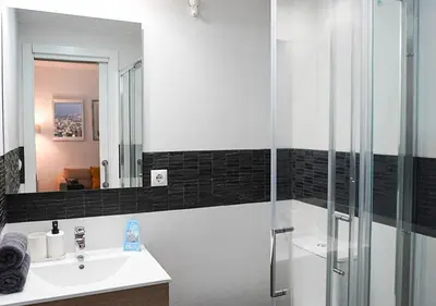 Un baño de Apartamento 'Ronda de Toledo'