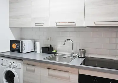 Una cocina o zona de cocina en Apartamento 'Ronda de Toledo'