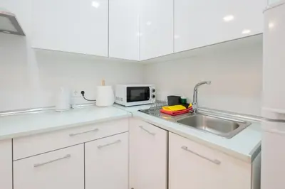 Una cocina o zona de cocina en ABC Apartments Vistalegre II