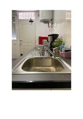 Una cocina o zona de cocina en Estudio Madrid 1