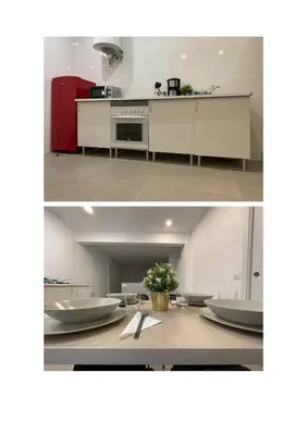 Una cocina o zona de cocina en Estudio Madrid 1