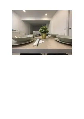 Una cocina o zona de cocina en Estudio Madrid 1