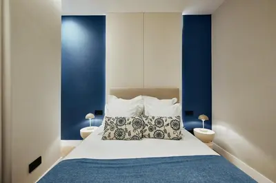 Cama o camas de una habitación en Centro II calle Barcelona 4BR