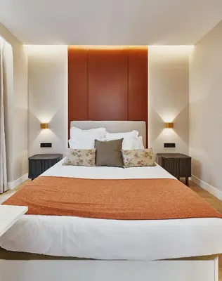 Cama o camas de una habitación en Centro II calle Barcelona 4BR