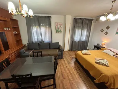 Zona de estar de Rooms Pontones