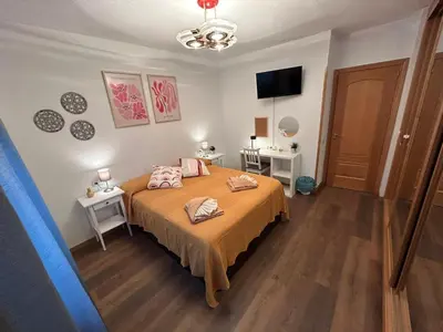 Cama o camas de una habitación en Rooms Pontones