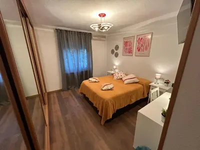 Cama o camas de una habitación en Rooms Pontones