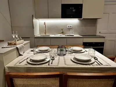 Una cocina o zona de cocina en Piso 2 habitaciones en el centro