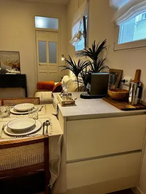 Una cocina o zona de cocina en Piso 2 habitaciones en el centro