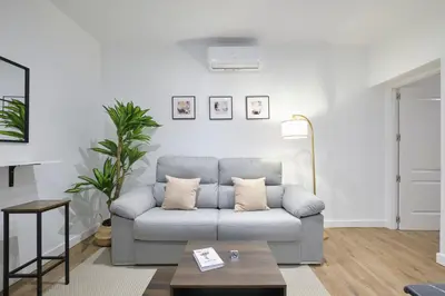 Zona de estar de Lovely Apartments - Completo apartamento en excelente ubicación en Madrid