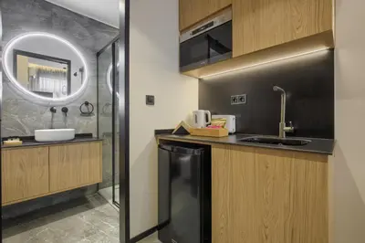 Una cocina o zona de cocina en Dobo Madrid Palos