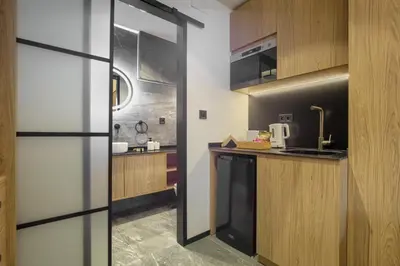 Una cocina o zona de cocina en Dobo Madrid Palos