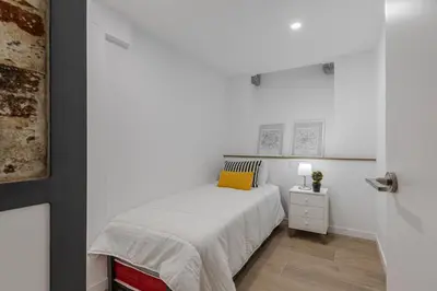 Cama o camas de una habitación en Galileo Coco
