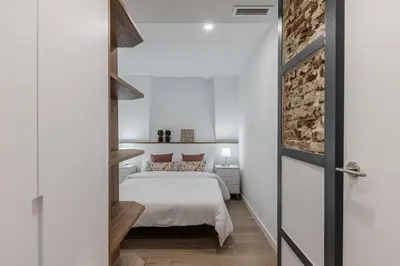 Cama o camas de una habitación en Galileo Coco