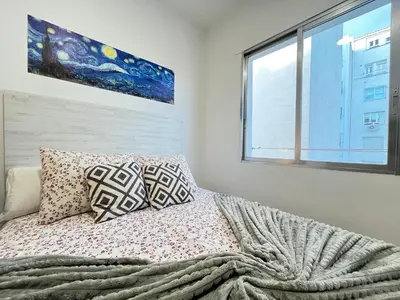 Cama o camas de una habitación en Gran Piso Salamanca Temporal