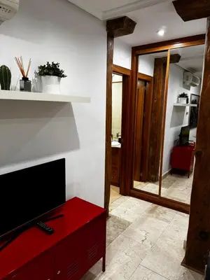 Una televisión o centro de entretenimiento en Exyca Malasaña