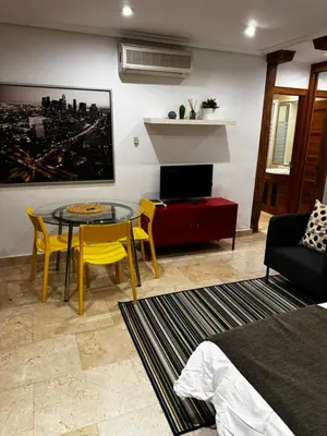 Zona de estar de Exyca Malasaña