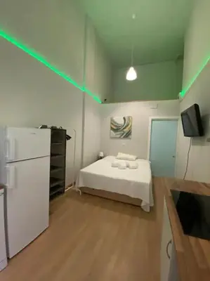 Una cocina o zona de cocina en Estudio a 20' del centro A1 Guindalera-Salamanca