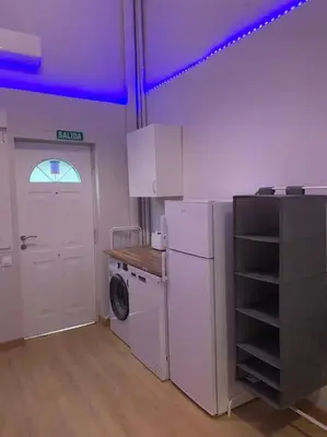 Una cocina o zona de cocina en Estudio a 20' del centro A1 Guindalera-Salamanca