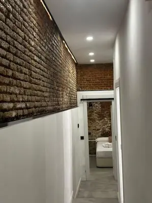 Un baño de Acogedor loft en Malasaña