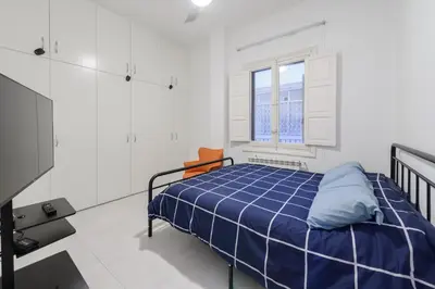 Cama o camas de una habitación en Modern Condo in Goya with Balcony - Retiro park