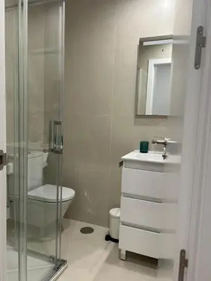 Un baño de Apartamentos Gravina