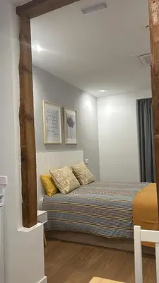 Cama o camas de una habitación en Apartamentos Gravina