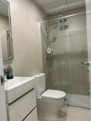 Un baño de Apartamentos Gravina